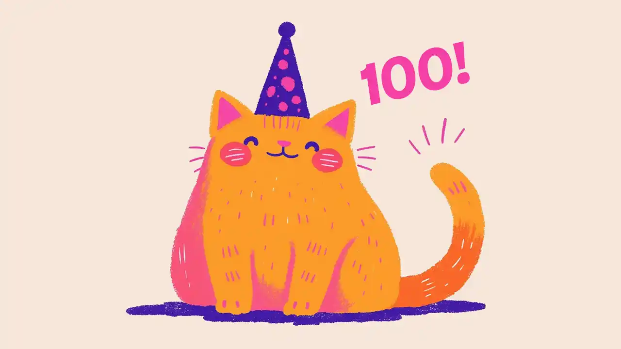 Thank you for 100!